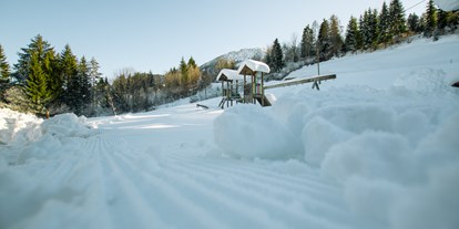 Hüttendorf - Terrasse - Kärnten - Alpen Chalets Hauserhof