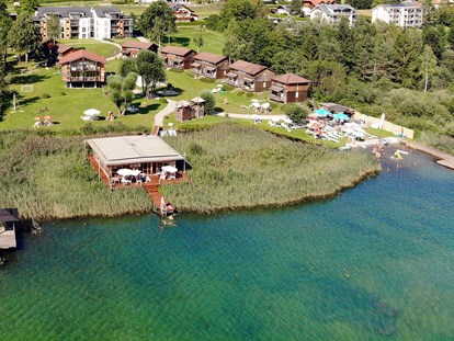 Hüttendorf - Umgebungsschwerpunkt: Strand - Trebesing - Das Lake Resort befindet sich direkt am Pressegger See! - Lake Resort Pressegger See