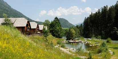 Hüttendorf - Sauna: im Chalet - Kärnten - Landgut Moserhof