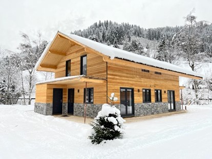 Hüttendorf - Selbstversorger - Ebene Reichenau - Chalet Doppel im Winter - DualResorts Afritz am See